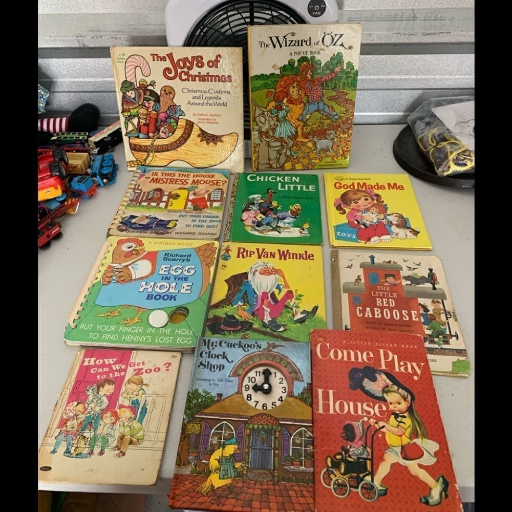 11 Vintage Children’s Books 
